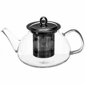 Secret de Gourmet Skleněný džbán na čaj se sítkem, 21x12x15 cm, 850 ml