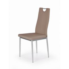 Jídelní židle K202, cappuccino