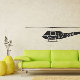 Samolepka na zeď Helikoptéra 0815