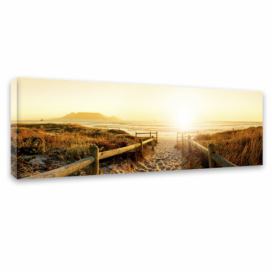 Obraz Styler Canvas Harmony Beach II, 45 x 140 cm GLIX DECO s.r.o.