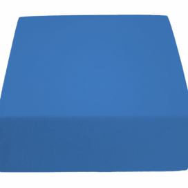 Jersey prostěradlo EXCLUSIVE tmavě modré 200 x 220 cm