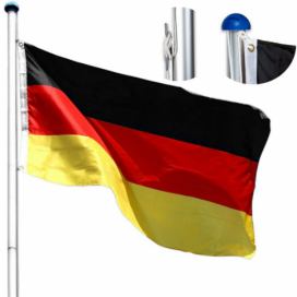   FLAGMASTER® Vlajkový stožár vč. vlajky Německo, 650 cm\r\n\r\n