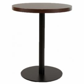Černý kulatý odkládací stolek Bold Monkey Hypnotising 37 cm