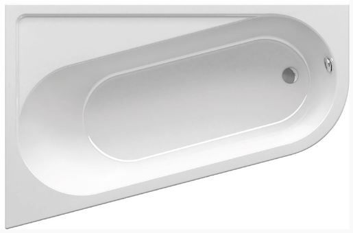 Asymetrická vana Ravak Chrome 160x105 cm akrylát levá CA51000000 - Siko - koupelny - kuchyně
