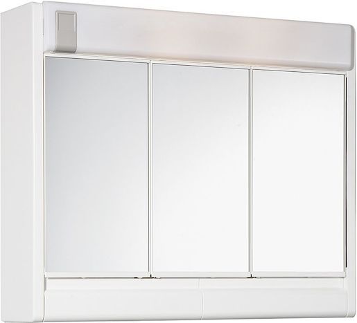 Zrcadlová skříňka s osvětlením Jokey 60x51 cm plast RUBIN - Siko - koupelny - kuchyně