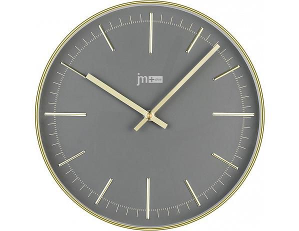 Designové nástěnné hodiny 14947G Lowell 28cm - FORLIVING