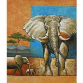 Obraz - Sloni v Africe FORLIVING