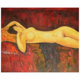Obraz - Spící nahá žena FORLIVING