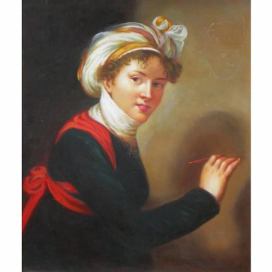Obraz - Žena držící pero
