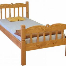 Dřevěná postel Classic jednolůžková