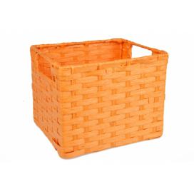 Vingo Úložný box oranžový Rozměry (cm): 22x24, v. 20