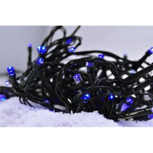 Solight LED vánoční řetěz, 3m, 20xLED, 3x AA, modré světlo, zelený kabel - Favi.cz