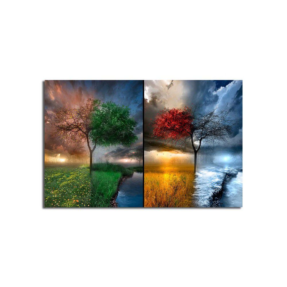 Obraz na plátně Seasons, 70 x 45 cm - Bonami.cz
