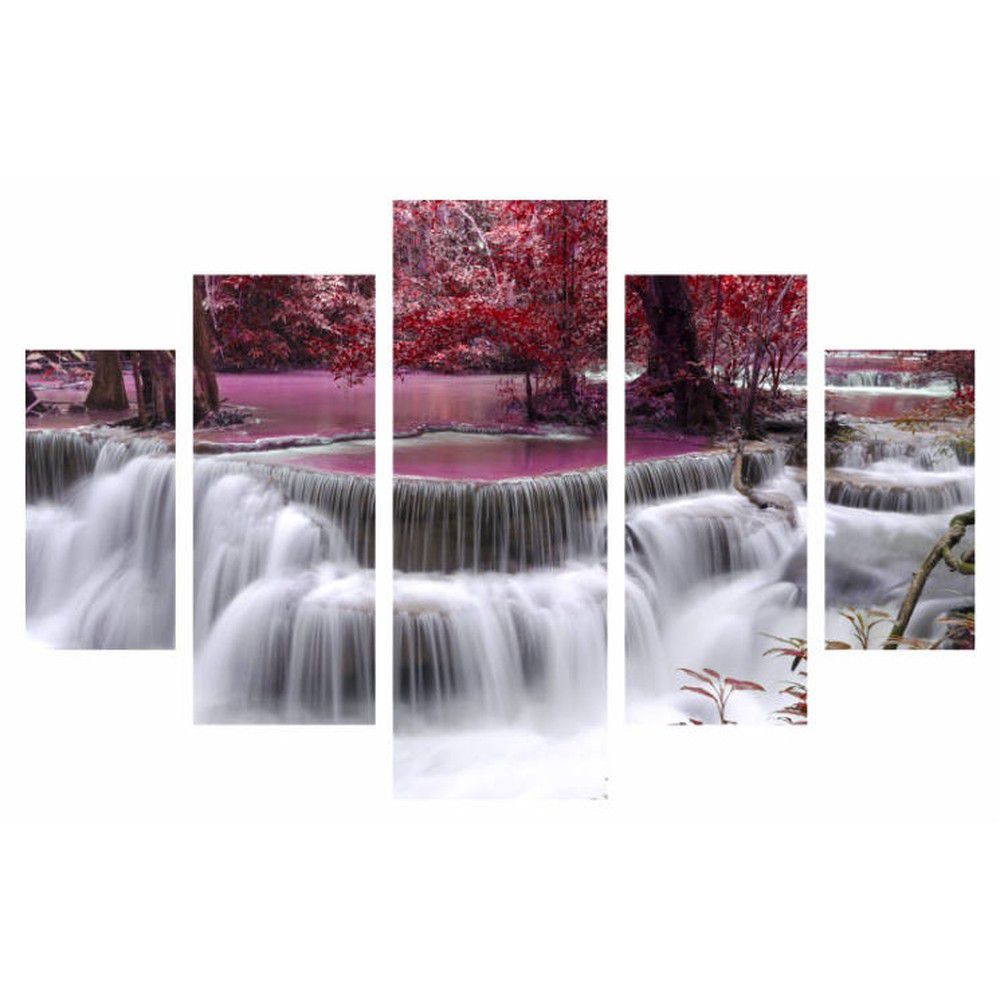 Vícedílný obraz Waterfall, 92 x 56 cm - Bonami.cz