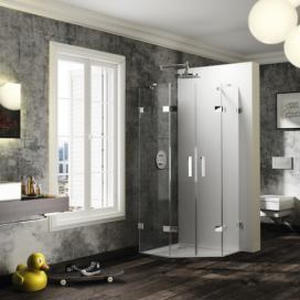 Sprchové dveře 100x100 cm Huppe Solva pure ST4002.092.322