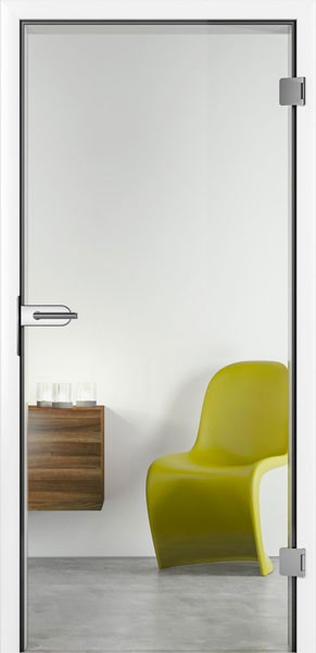 Celoskleněné dveře Hörmann, model čiré sklo, nekompromisní kvalita. - Grimax