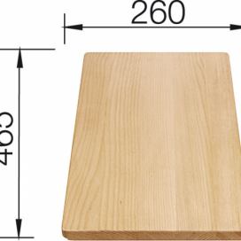 BLANCO Krájecí deska dřevěná pro FAVOS 465 x 260