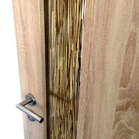 Interiérové dveře s přírodní výplní bambusu AkrylDek s.r.o.
