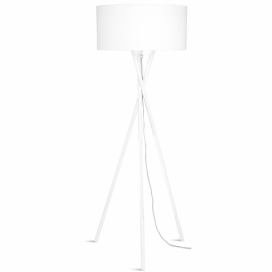 Bílá stojací lampa (výška 175 cm) Hampton – it\'s about RoMi