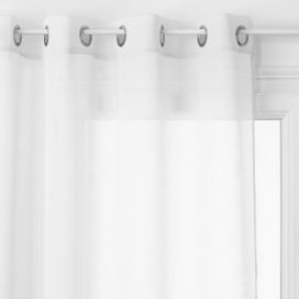 Atmosphera Záclona GEORGETTE v bílé barvě, minimalistický styl, 140 x 240 cm
