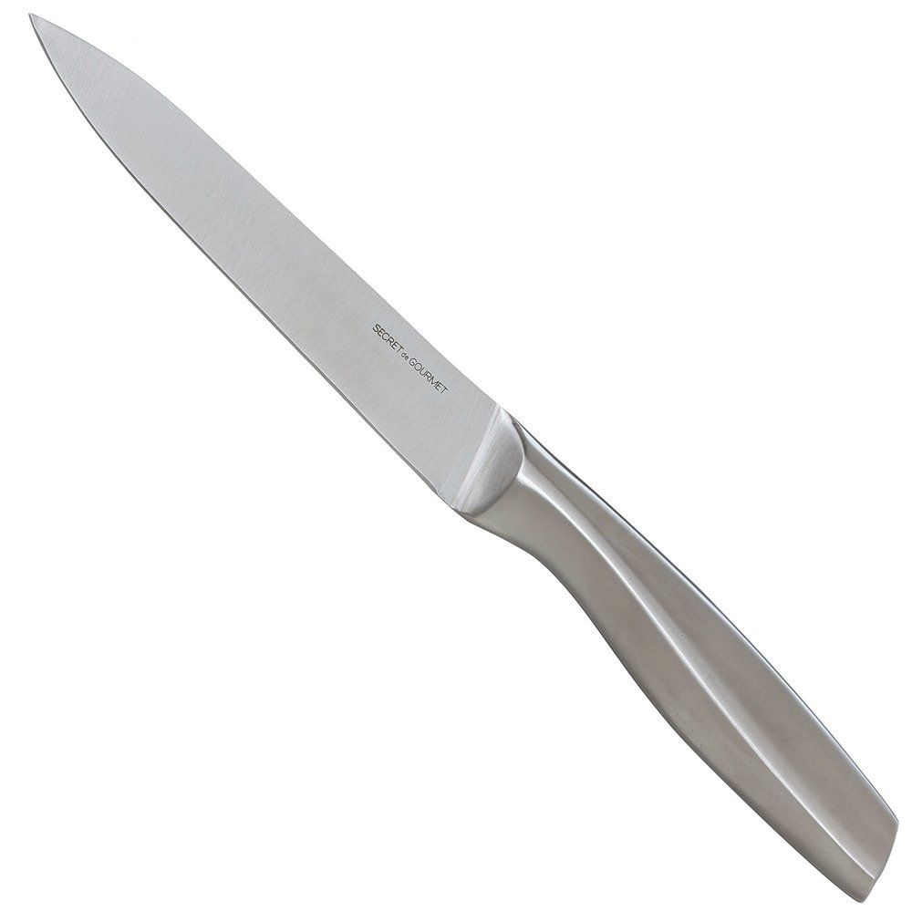 Secret de Gourmet Stříbrný nůž z nerezové oceli, 23,5 cm - EMAKO.CZ s.r.o.