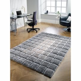 Bonami.cz: Šedý koberec Flair Rugs Cube, 80 x 150 cm