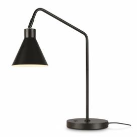 Bonami.cz: Černá stolní lampa Citylights Lyon, výška 55 cm