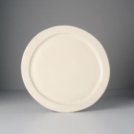 Made in Japan Velký mělký talíř Craft White 25,5 cm