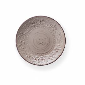 Hnědý dezertní  talíř z kameniny ø 21 cm Serendipity – Brandani