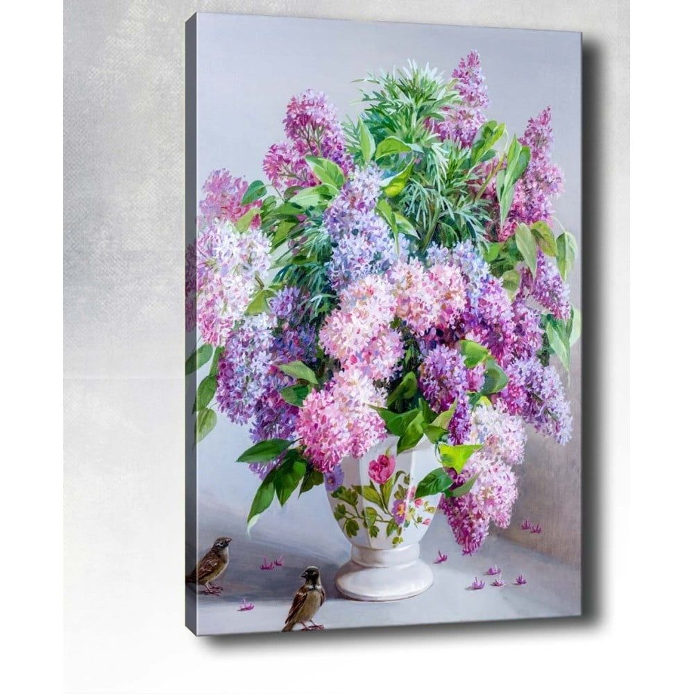 Nástěnný obraz na plátně Tablo Center Lilacs, 40 x 60 cm - Bonami.cz