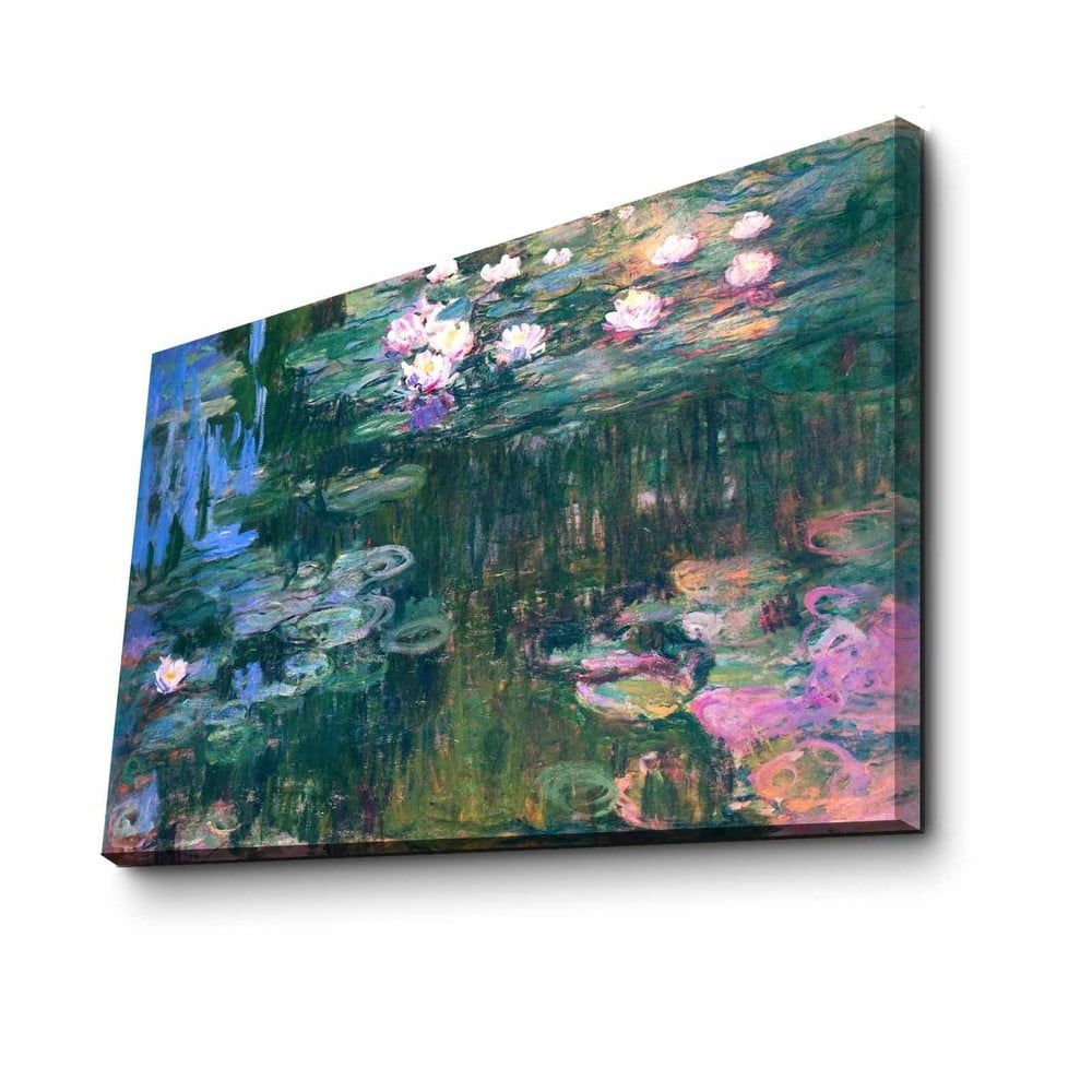 Nástěnná reprodukce na plátně Claude Monet, 45 x 70 cm - Bonami.cz