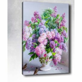 Nástěnný obraz na plátně Tablo Center Lilacs, 40 x 60 cm Bonami.cz