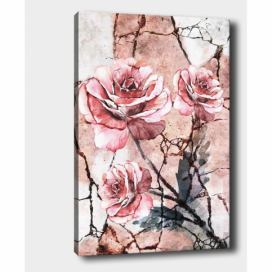 Nástěnný obraz na plátně Tablo Center Lonely Roses, 40 x 60 cm Bonami.cz