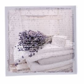 Obraz na plátně s levandulí Dakls Flowers, 28 x 28 cm Bonami.cz
