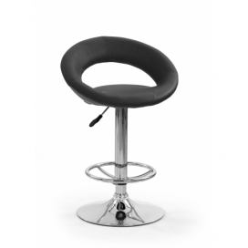H15 Barová židle Černá