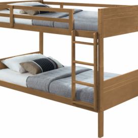 Patrová postel, masivní dřevo, dub, MAKIRA Mdum