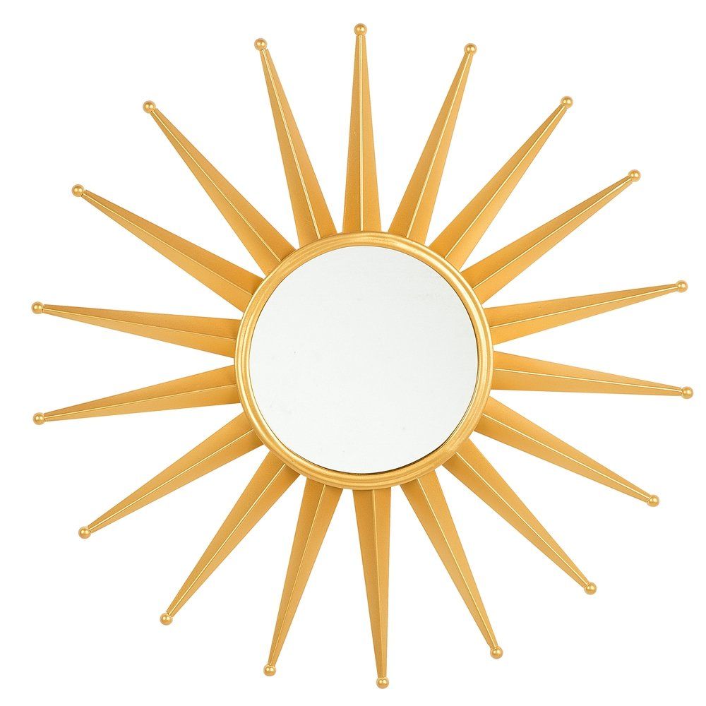 Nástěnné zrcadlo zlaté ø60 cm PERELLI - Beliani.cz
