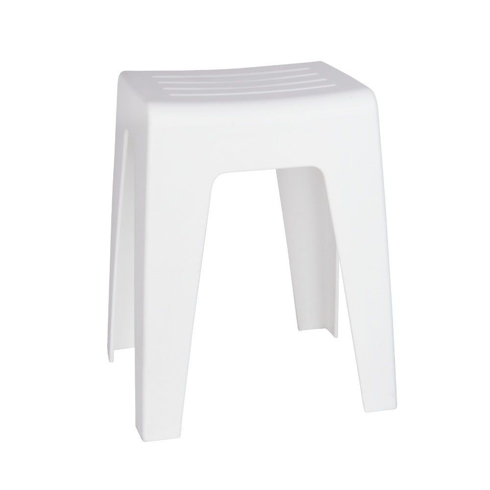 Toaletní stolička s tvarovanými sedadly, plastová koupelová stolička - WENKO - Bonami.cz