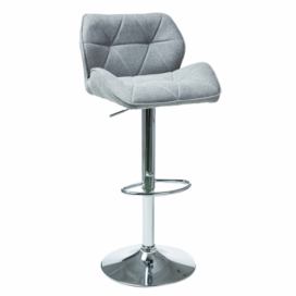 BAROVÁ Židle C122 šedý materiál
