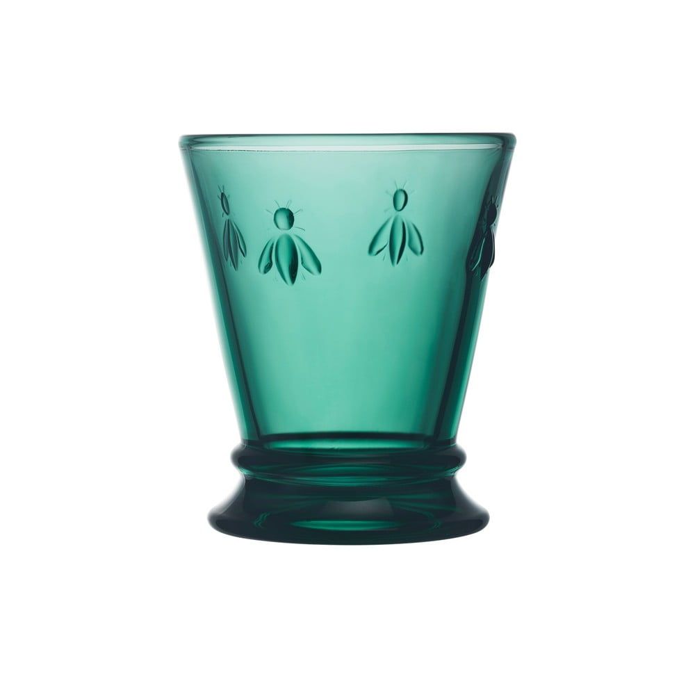 Smaragdově zelená sklenice La Rochère Bee, 260 ml - Bonami.cz