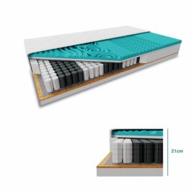 WEBTEX Kokosová matrace COCO MAXI 23 cm 120 x 200 cm Ochrana matrace: VČETNĚ chrániče matrace