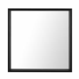 Nástěnné zrcadlo 50 x 50 cm černé BRIGNOLES