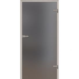 Skleněné dveře Naturel Glasa levé 70 cm grafit GLASA1G70L Siko - koupelny - kuchyně