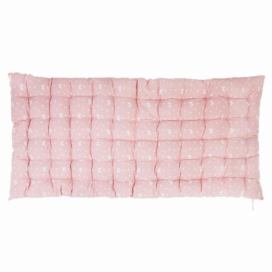 Atmosphera Růžová nafukovací matrace z bavlny, 120x60 cm