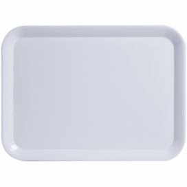 Kuchyňský plastový tác v bílé barvě, 43,5x32,5 cm, Zeller