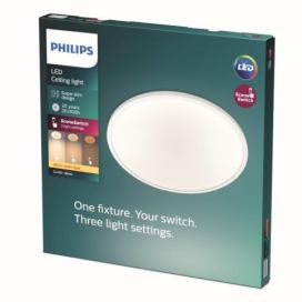 Philips CL550 LED přisazené stropní svítidlo Clear 15W | 1300lm | 2700K - funkce SceneSwitch