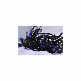 Vánoční osvětlení dekorativní řetěz LED  3m, 20xLED, 3x AA, modré světlo, zelený kabel 1V50-B