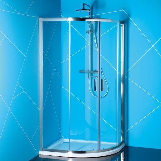 Sprchový kout asymetrický 100x80 cm Polysan Easy EL2915 - Siko - koupelny - kuchyně