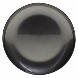 Secret de Gourmet Dezertní talíř ANIA GOLD, sklo, O 21 cm, černá BARVA