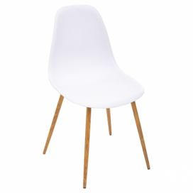 EMAKO.CZ s.r.o.: Atmosphera Loft židle skandinávského stylu, bílá